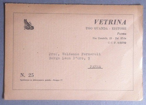 Cedola commissione libraria - Vetrina - Ugo Guanda Editore - …