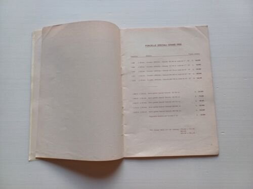 CERIANI forcelle ammortizzatori freni catalogo listino originale anni 70