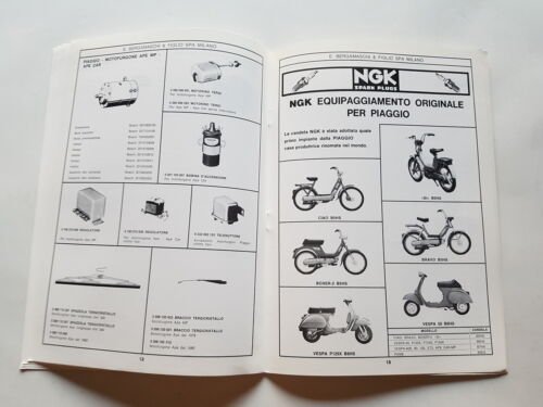 CEV catalogo ricambi originali elettrici Piaggio originale