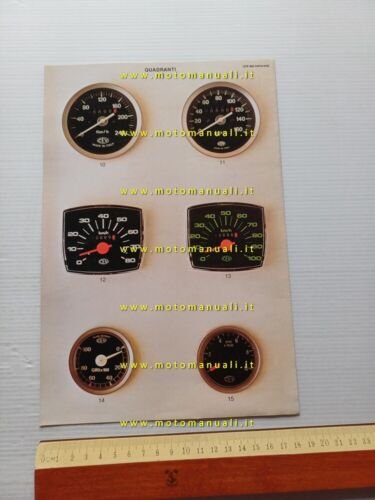 CEV contakm nuova produzione 1981 depliant originale