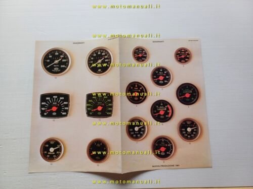 CEV contakm nuova produzione 1981 depliant originale