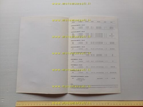 CEV contakm nuova produzione 1981 depliant originale