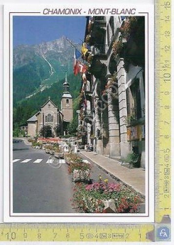 Chamonix - Brevent Chiesa Municipio- Church city Hall & Brevent …