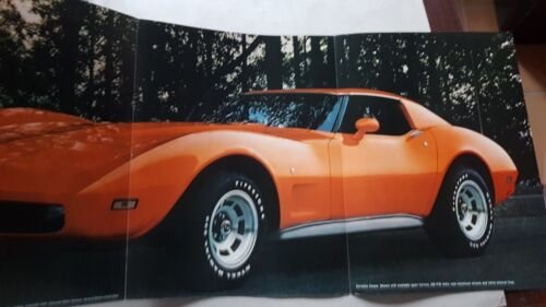 Chevrolet Corvette 1977 depliant originale auto USA INGLESE car brochure