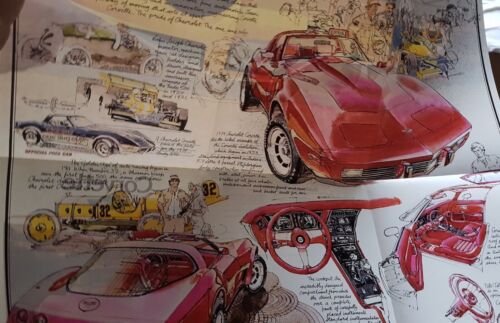 Chevrolet Corvette 1979 USA depliant originale brochure