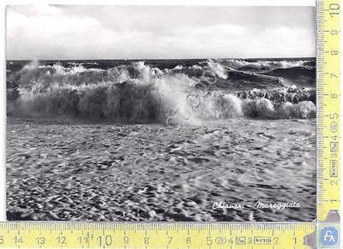 Chiavari - Maregiata - Stormy sea - 1954