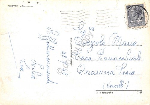 Chiavari Panorama 1958