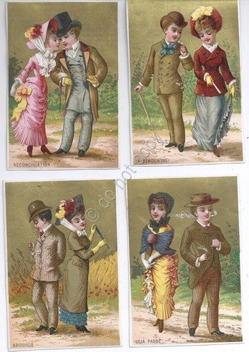 Chromo - 6 image - Couple Amoreaux - Declaration - … | Immagine principale