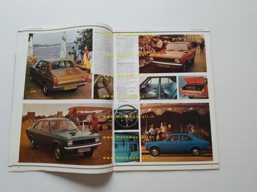 Chrysler produzione tutti marchi 1972 depliant originale inglese