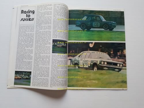 Chrysler produzione tutti marchi 1972 depliant originale inglese