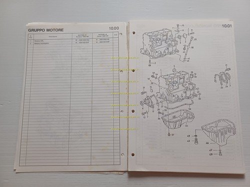 Ciemme Aro Enduro IWS - IDS 1989 catalogo ricambi italiano