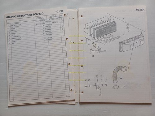 Ciemme Aro Enduro IWS - IDS 1989 catalogo ricambi italiano