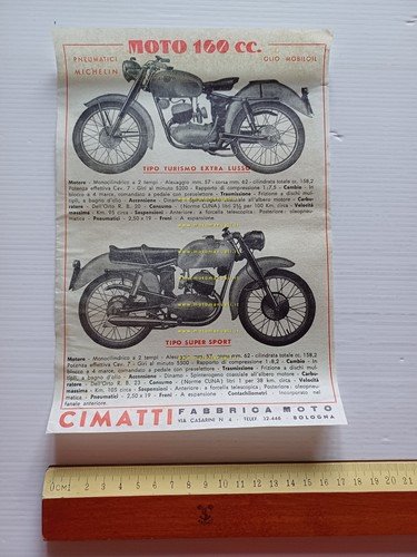 Cimatti 160 2T Super Sport - Turismo Extra Lusso depliant …
