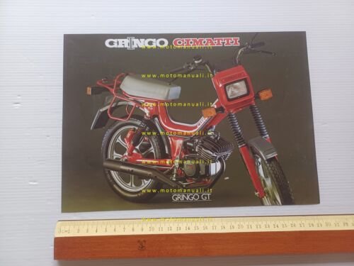 Cimatti 50 Gringo GT - Gringo GX tubone 1983 depliant …