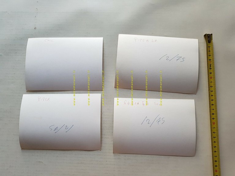 Cimatti 50 lotto 4 foto originali modelli diversi da cartella …