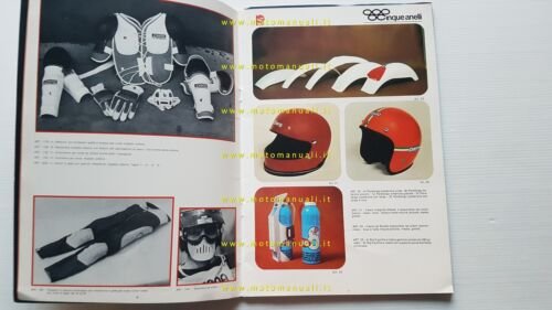 Cinque Anelli 1977 catalogo generale abbigliamento ricambi e accessori originale