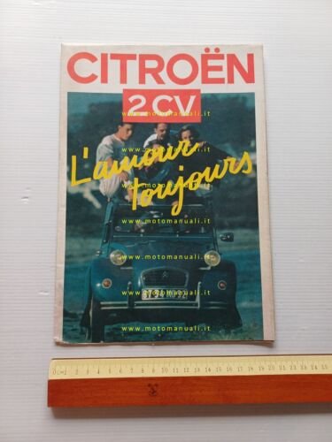 Citroen 2 CV - 2 CV Charleston 1986 depliant poster …