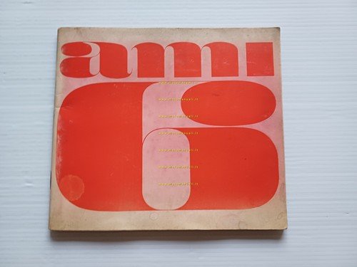 Citroen AMI 6 1968 manuale uso manutenzione libretto originale italiano