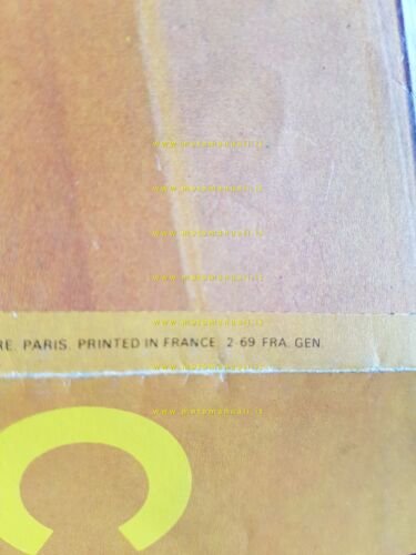 Citroen AMI 8 1969 depliant originale francese