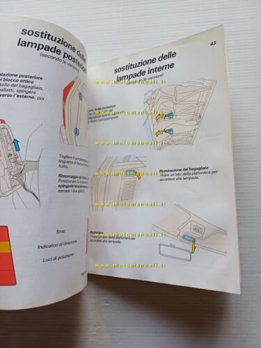Citroen AX 1987 manuale uso manutenzione libretto istruzioni italiano originale