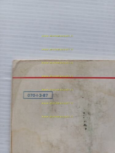 Citroen AX 1987 manuale uso manutenzione libretto istruzioni italiano originale