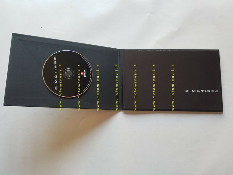 Citroen C-Metisse Prototipo 2006 cartella stampa originale press kit