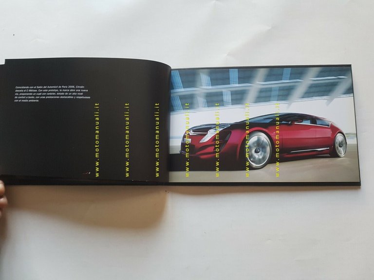 Citroen C-Metisse Prototipo 2006 cartella stampa originale press kit