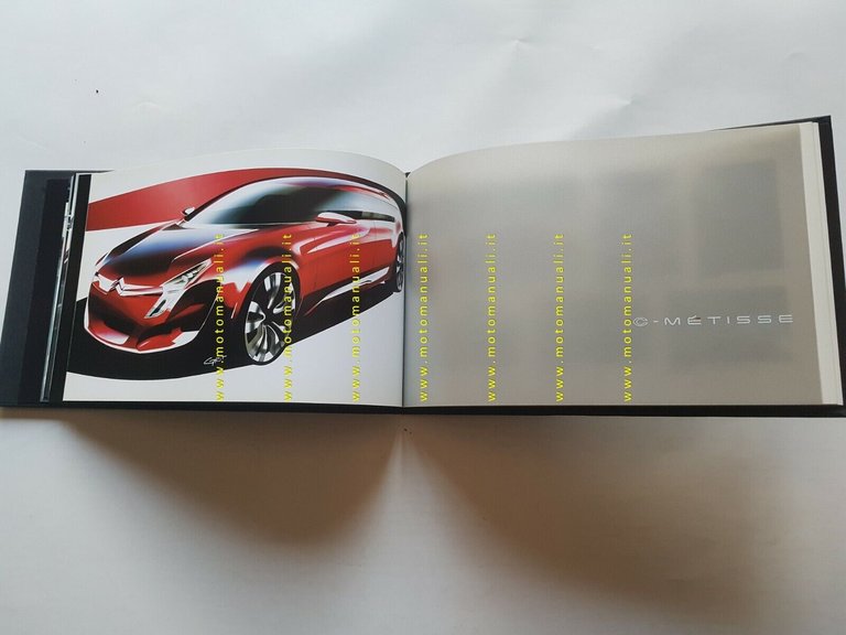 Citroen C-Metisse Prototipo 2006 cartella stampa originale press kit
