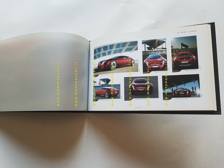 Citroen C-Metisse Prototipo 2006 cartella stampa originale press kit