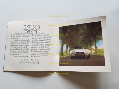 Citroen CX 2.0 - 2.4 ie - 2.5 Diesel 1980 …