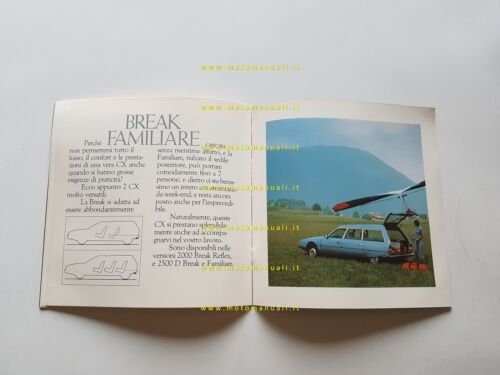 Citroen CX 2.0 - 2.4 ie - 2.5 Diesel 1980 …