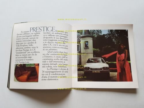 Citroen CX 2.0 - 2.4 ie - 2.5 Diesel 1980 …