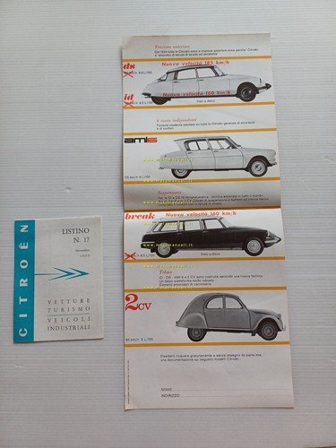 Citroen DS 19 - Break - AMI 6 - 2CV …