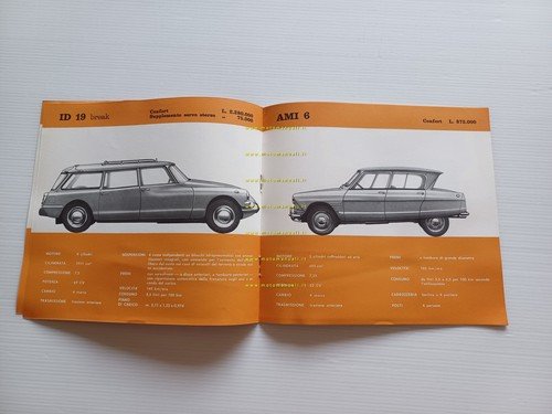 Citroen DS 19 ID 19 AMI 6 2CV AZL 1959 …