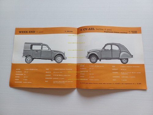 Citroen DS 19 ID 19 AMI 6 2CV AZL 1959 …