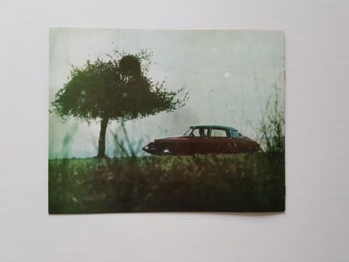 Citroen DS 19 modelli 1963 depliant originale italiano