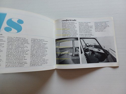 Citroen DS modelli 1963 depliant originale italiano