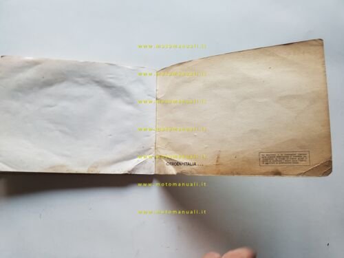 Citroen Dyane 4 - Dyane 6 1974 manuale uso manutenzione …