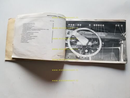 Citroen Dyane 4 - Dyane 6 1974 manuale uso manutenzione …