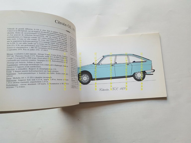 Citroen Genealogie edizione aggiornata 1988 originale