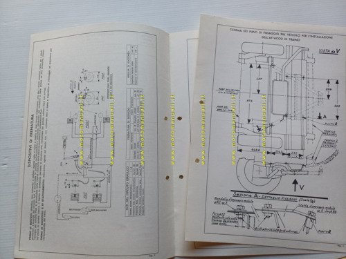 Citroen GS GX-GB 1.2 1972 Facsimile scheda Motorizzazione Riconoscimento d. …