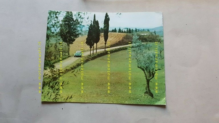 Citroen ID 19 1963 depliant auto originale ITALIANO car brochure