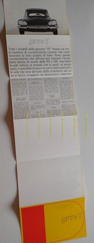 Citroen modelli DS 19 - DS 21 - ID 19 …