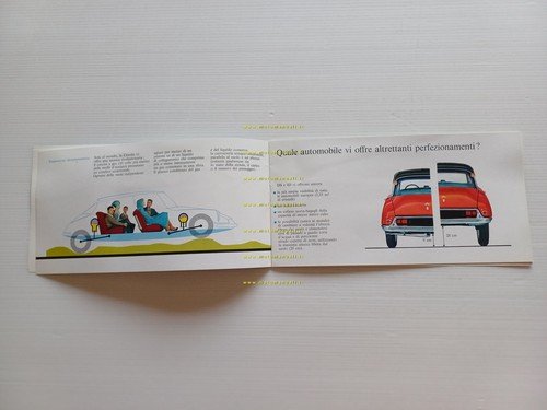 Citroen produzione modelli DS 19 - ID 19 1961 depliant …