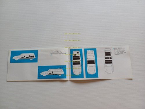 Citroen produzione modelli DS 19 - ID 19 1961 depliant …