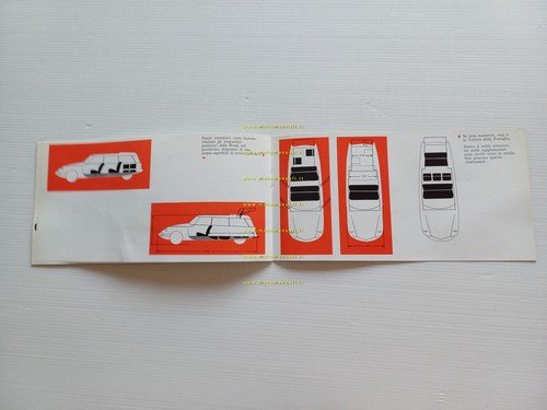 Citroen produzione modelli DS 19 - ID 19 1961 depliant …