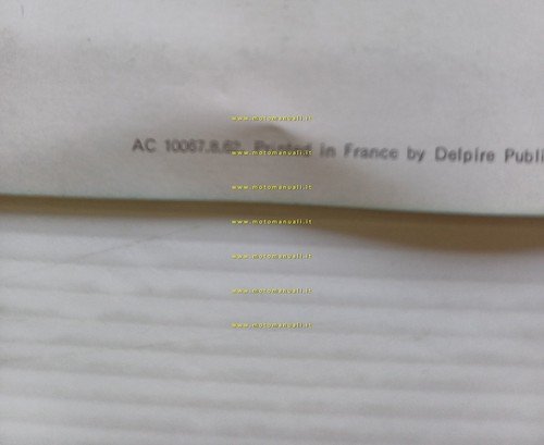 Citroen produzione modelli DS 19 - ID 19 1962 depliant …