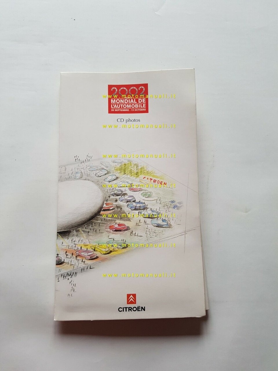 Citroen Salone Automobile 2002 CD immagini cartella stampa originali press …