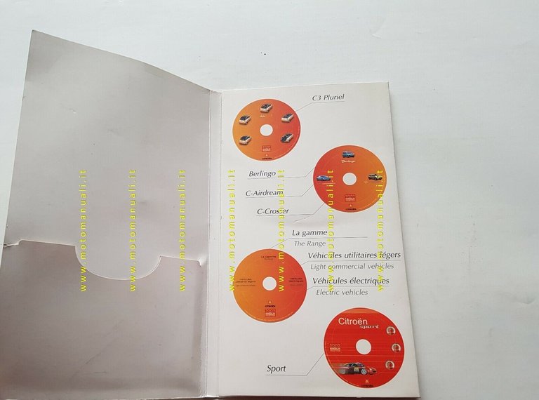 Citroen Salone Automobile 2002 CD immagini cartella stampa originali press …