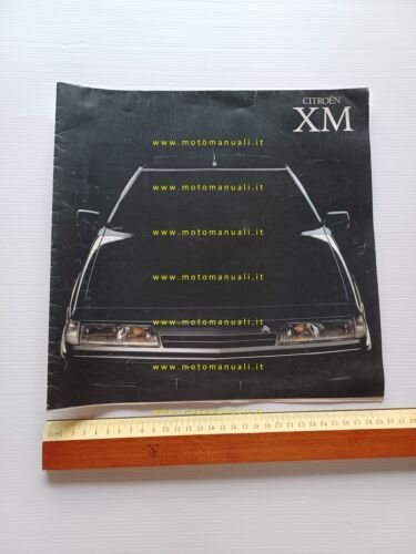 Citroen XM 1990 depliant italiano originale